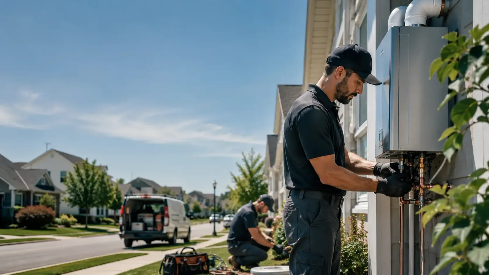 Tankless Water Heater Installation in Lewiston, ME